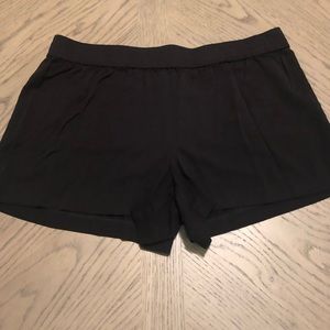 LOFT Black Slip On Shorts